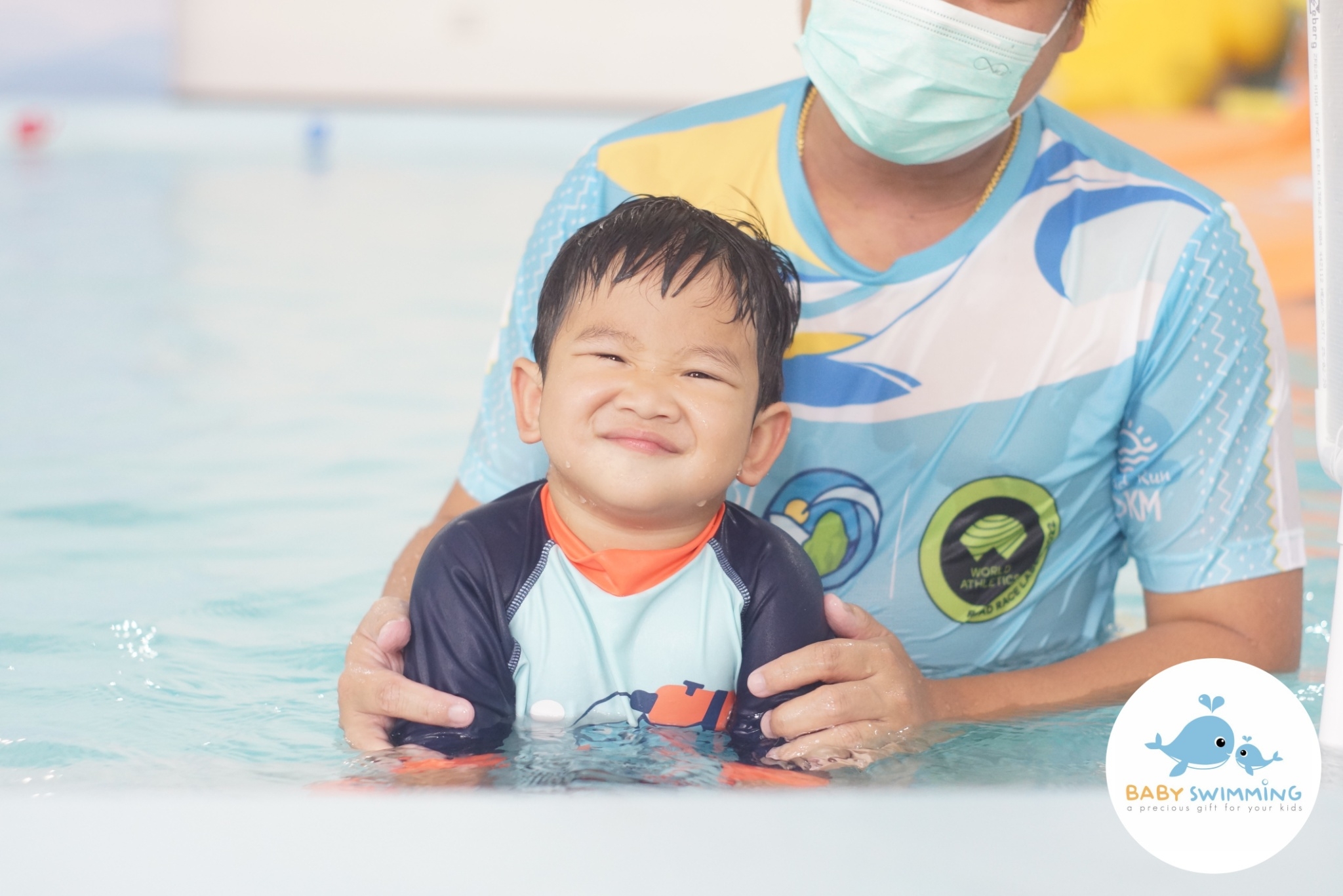 Baby Swimming Thailand  Image